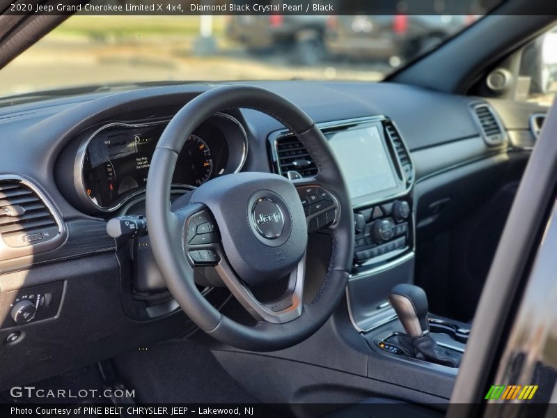 Diamond Black Crystal Pearl / Black 2020 Jeep Grand Cherokee Limited X 4x4