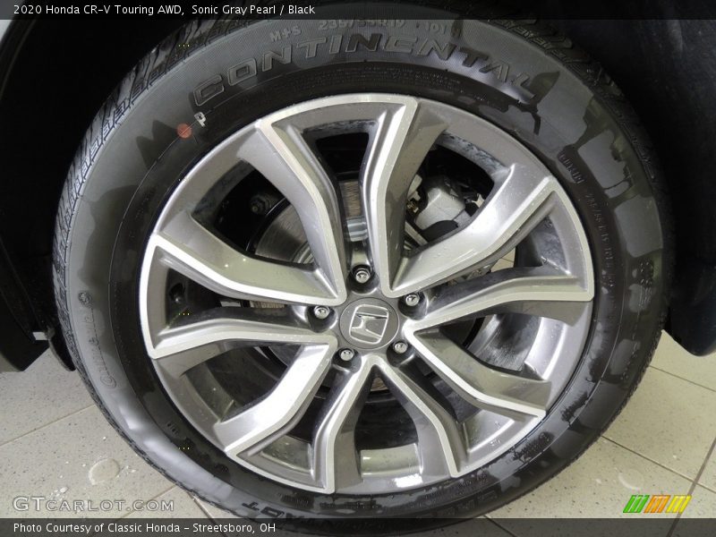 Sonic Gray Pearl / Black 2020 Honda CR-V Touring AWD