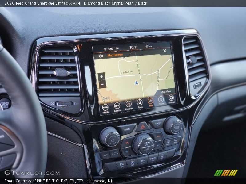 Diamond Black Crystal Pearl / Black 2020 Jeep Grand Cherokee Limited X 4x4