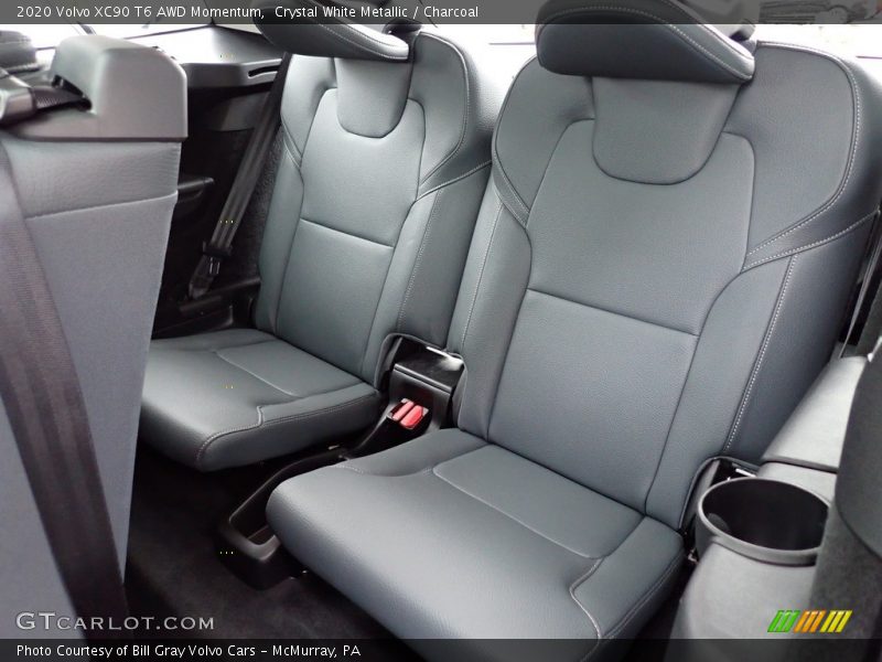 Crystal White Metallic / Charcoal 2020 Volvo XC90 T6 AWD Momentum