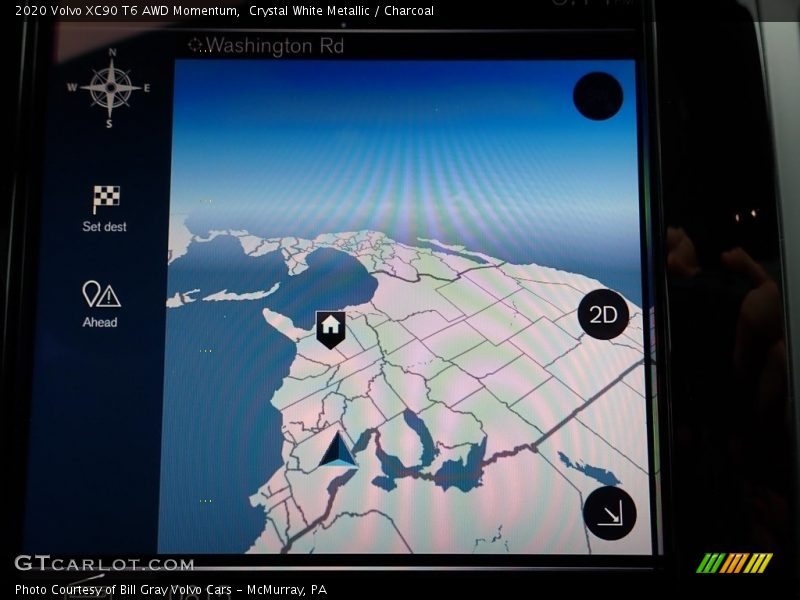 Navigation of 2020 XC90 T6 AWD Momentum