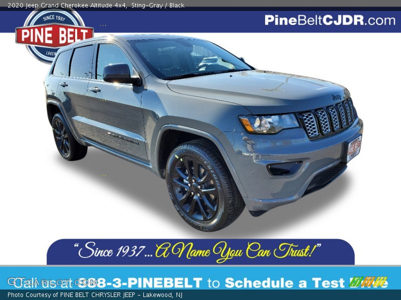 Sting-Gray / Black 2020 Jeep Grand Cherokee Altitude 4x4