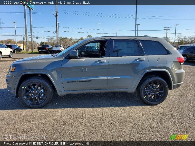 Sting-Gray / Black 2020 Jeep Grand Cherokee Altitude 4x4