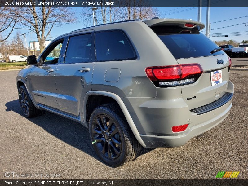 Sting-Gray / Black 2020 Jeep Grand Cherokee Altitude 4x4