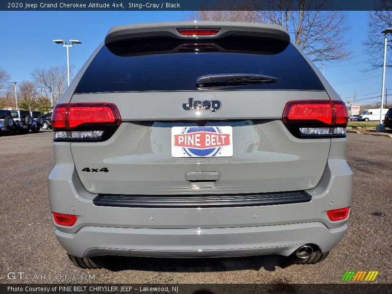 Sting-Gray / Black 2020 Jeep Grand Cherokee Altitude 4x4