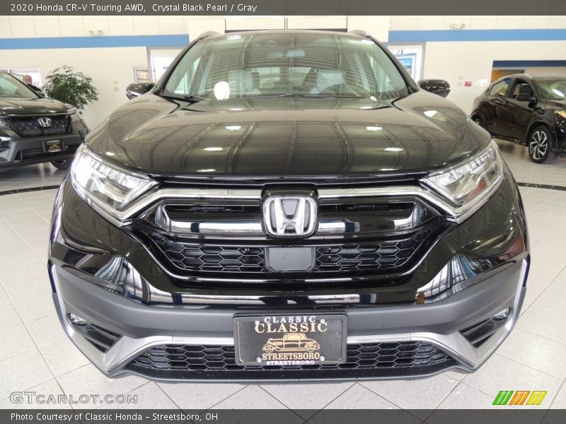 Crystal Black Pearl / Gray 2020 Honda CR-V Touring AWD