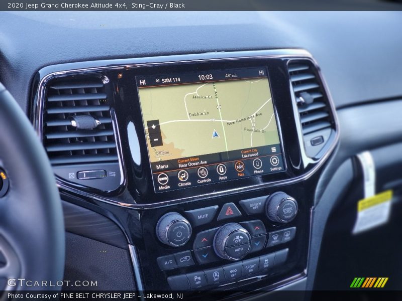 Sting-Gray / Black 2020 Jeep Grand Cherokee Altitude 4x4