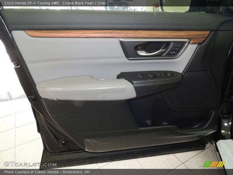 Crystal Black Pearl / Gray 2020 Honda CR-V Touring AWD