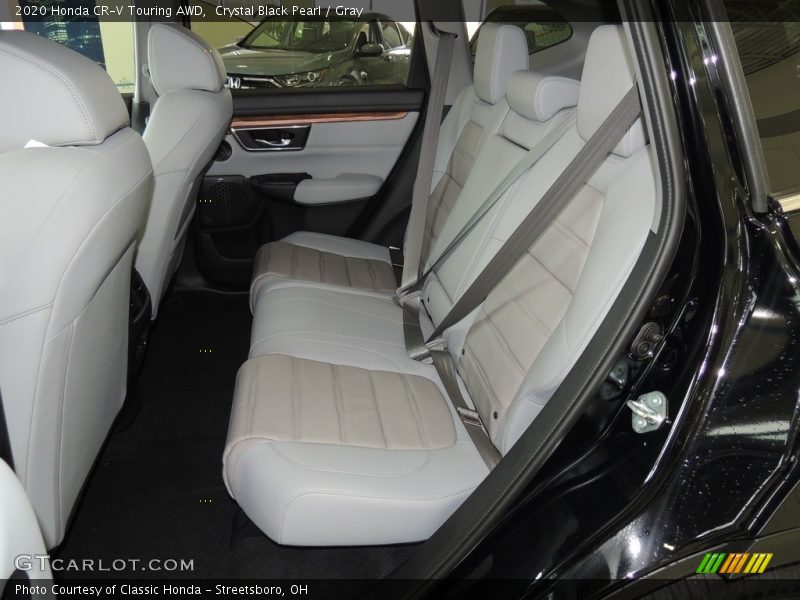 Crystal Black Pearl / Gray 2020 Honda CR-V Touring AWD