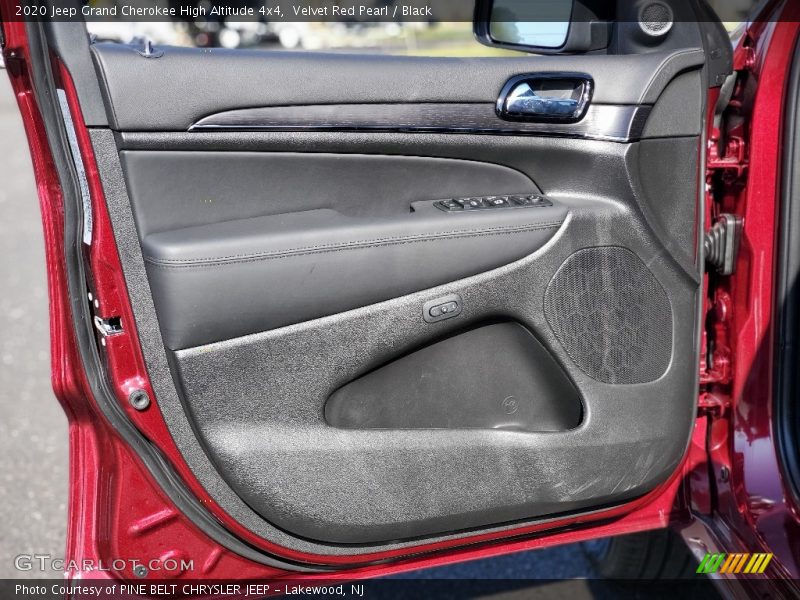 Velvet Red Pearl / Black 2020 Jeep Grand Cherokee High Altitude 4x4