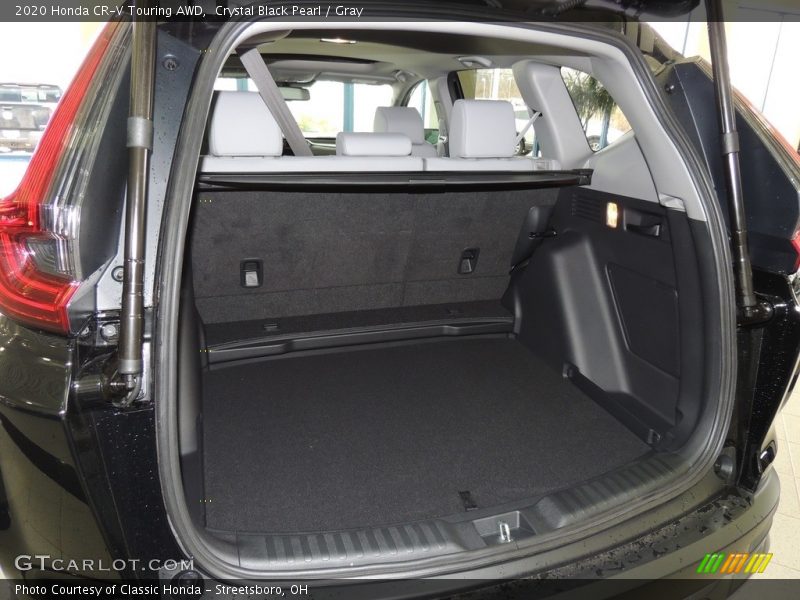 Crystal Black Pearl / Gray 2020 Honda CR-V Touring AWD