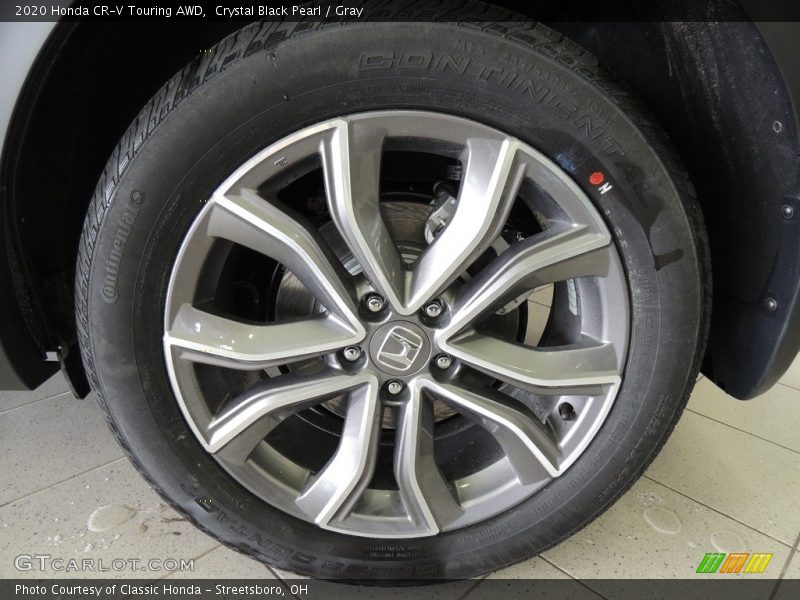 Crystal Black Pearl / Gray 2020 Honda CR-V Touring AWD