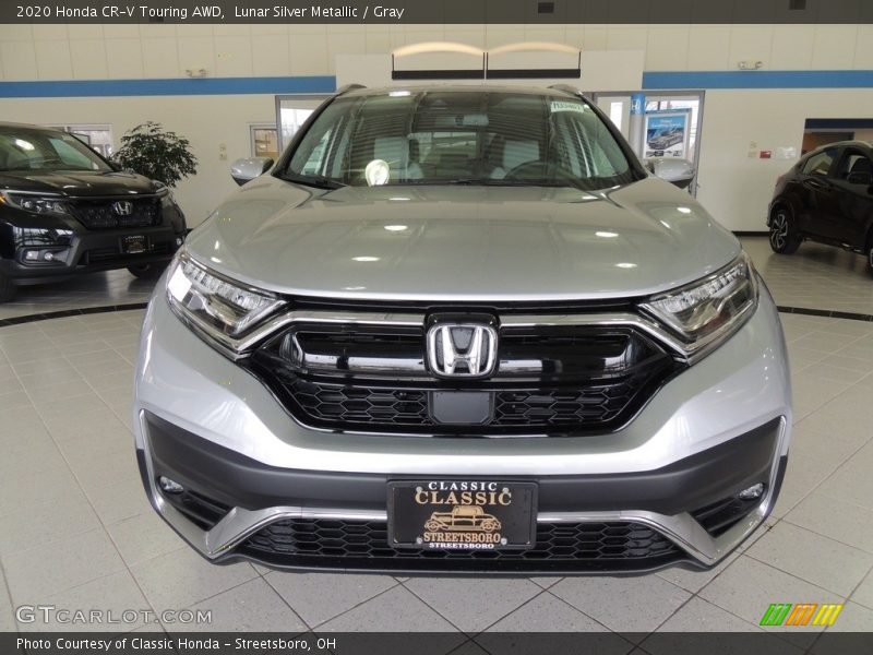 Lunar Silver Metallic / Gray 2020 Honda CR-V Touring AWD