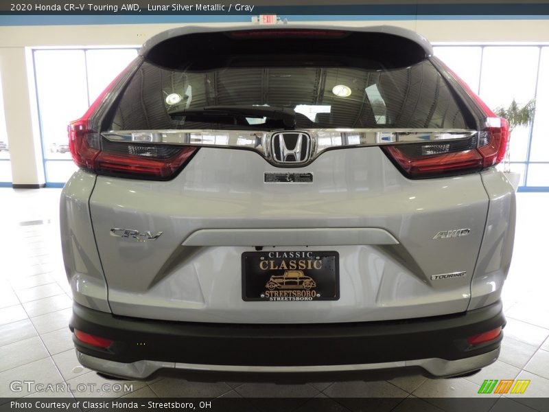 Lunar Silver Metallic / Gray 2020 Honda CR-V Touring AWD