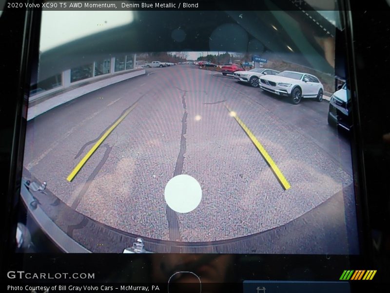 Denim Blue Metallic / Blond 2020 Volvo XC90 T5 AWD Momentum