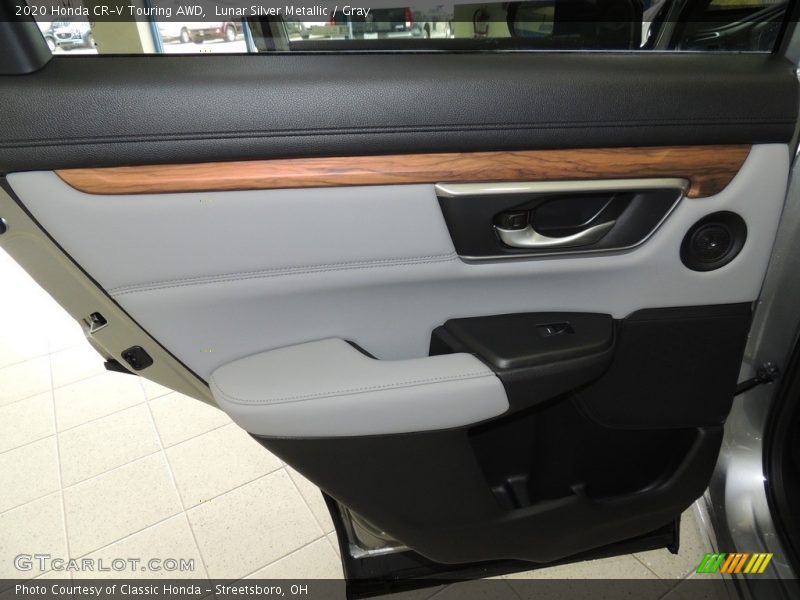 Lunar Silver Metallic / Gray 2020 Honda CR-V Touring AWD