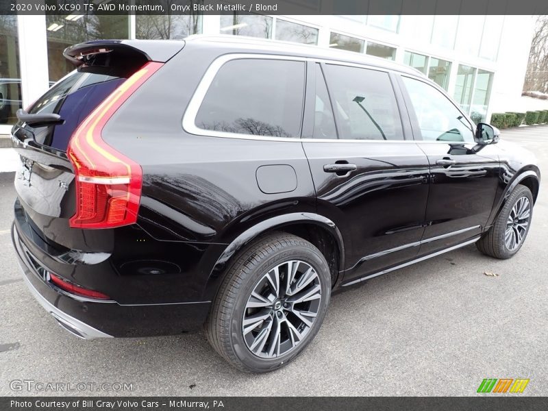 Onyx Black Metallic / Blond 2020 Volvo XC90 T5 AWD Momentum