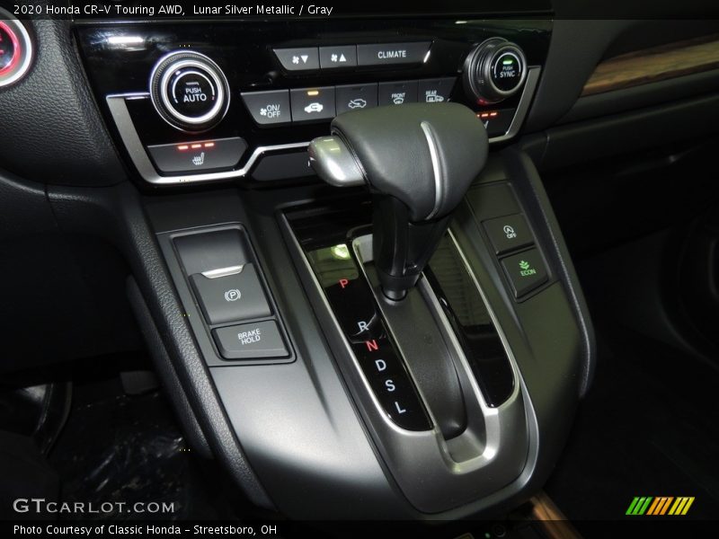 Lunar Silver Metallic / Gray 2020 Honda CR-V Touring AWD
