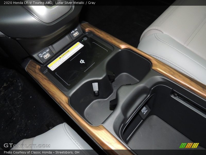 Lunar Silver Metallic / Gray 2020 Honda CR-V Touring AWD
