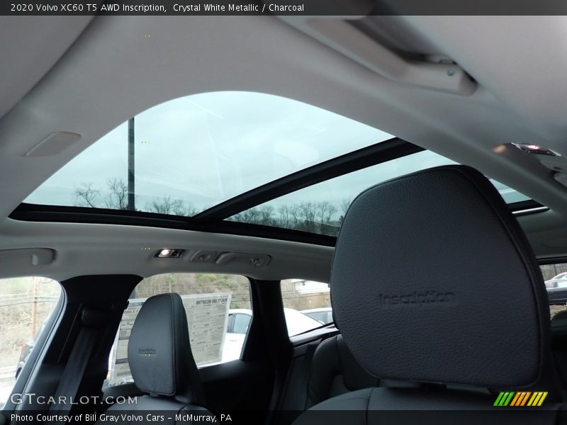 Sunroof of 2020 XC60 T5 AWD Inscription