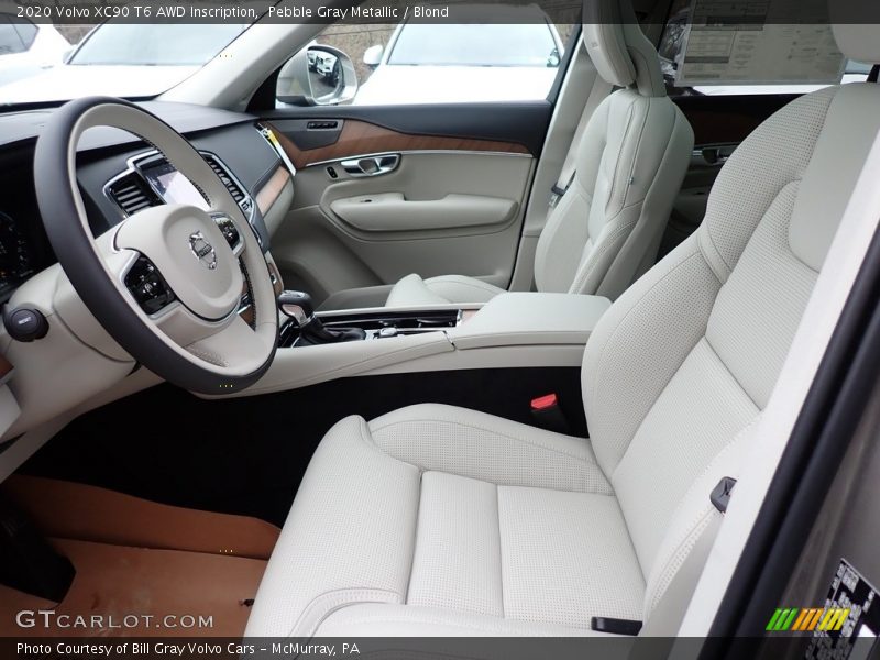 Front Seat of 2020 XC90 T6 AWD Inscription