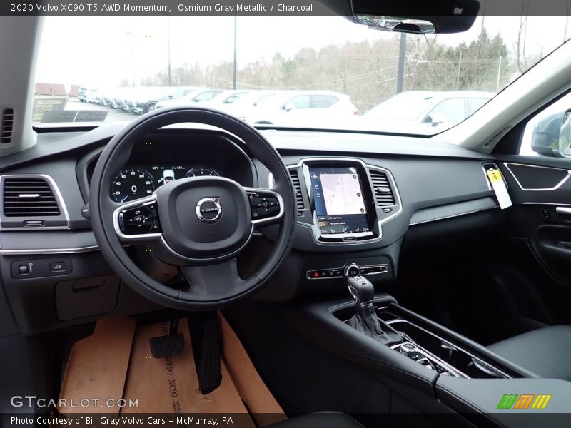 Osmium Gray Metallic / Charcoal 2020 Volvo XC90 T5 AWD Momentum