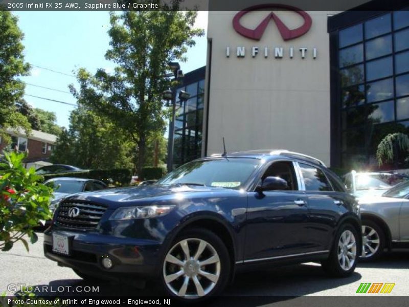 Sapphire Blue / Graphite 2005 Infiniti FX 35 AWD