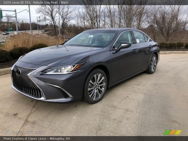 Nebula Gray Pearl / Black 2020 Lexus ES 350