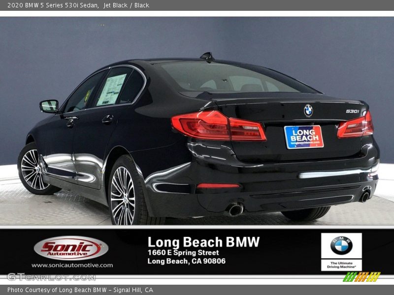 Jet Black / Black 2020 BMW 5 Series 530i Sedan