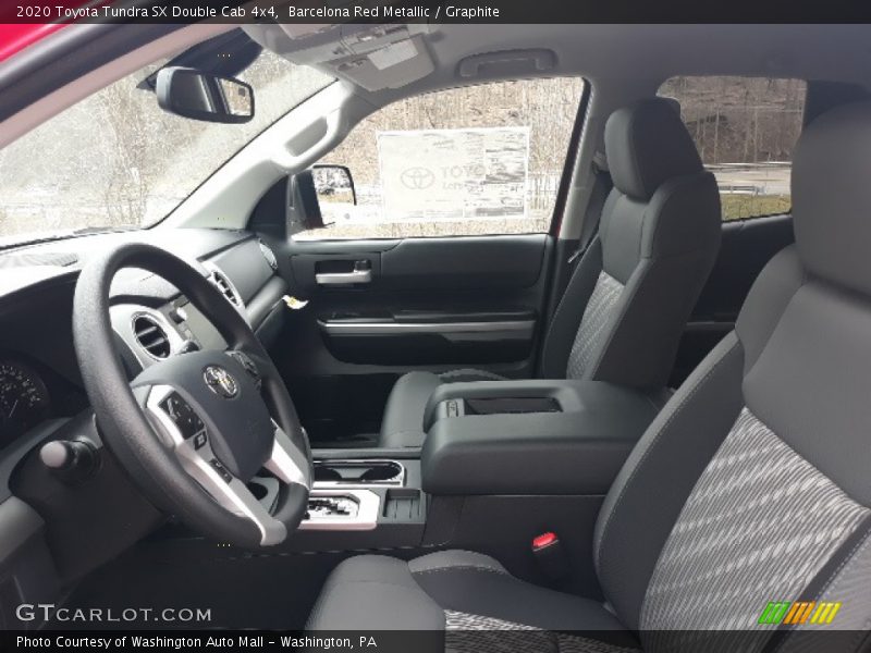 Barcelona Red Metallic / Graphite 2020 Toyota Tundra SX Double Cab 4x4