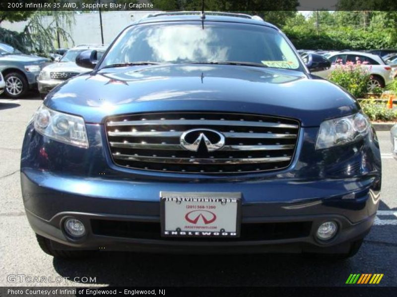 Sapphire Blue / Graphite 2005 Infiniti FX 35 AWD
