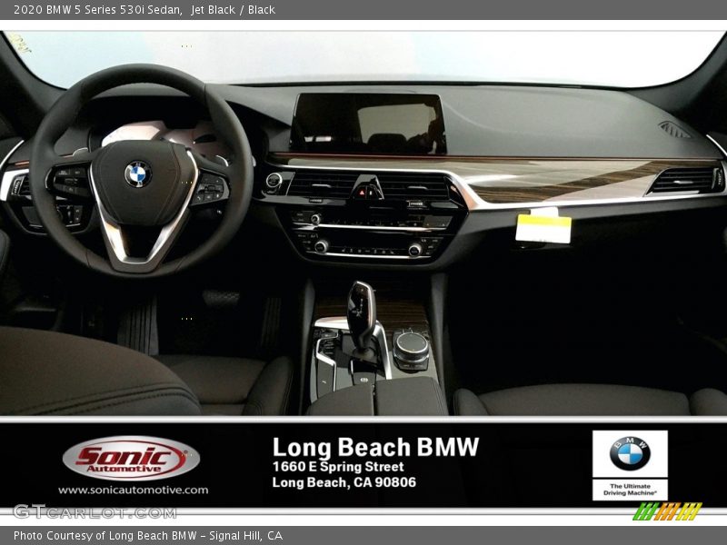 Jet Black / Black 2020 BMW 5 Series 530i Sedan