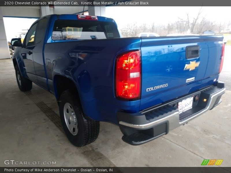 Kinetic Blue Metallic / Ash Gray/Jet Black 2020 Chevrolet Colorado WT Extended Cab
