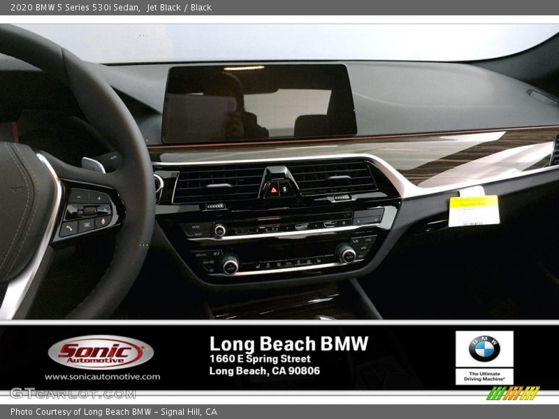 Jet Black / Black 2020 BMW 5 Series 530i Sedan