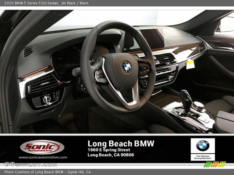 Jet Black / Black 2020 BMW 5 Series 530i Sedan
