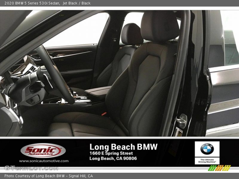 Jet Black / Black 2020 BMW 5 Series 530i Sedan