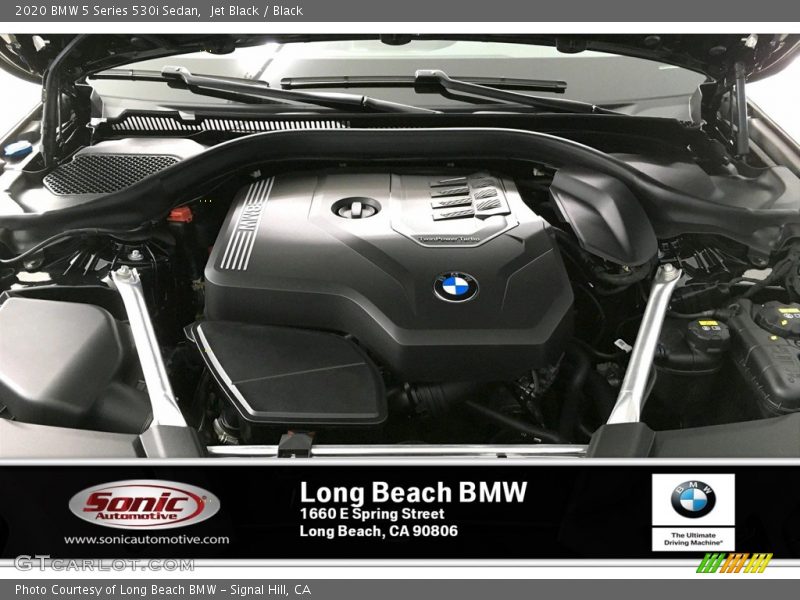 Jet Black / Black 2020 BMW 5 Series 530i Sedan