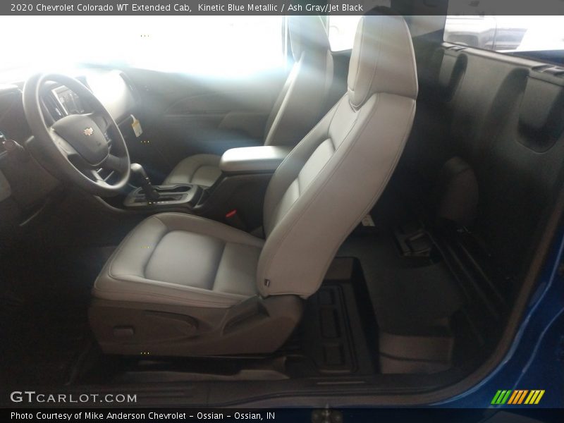 Kinetic Blue Metallic / Ash Gray/Jet Black 2020 Chevrolet Colorado WT Extended Cab