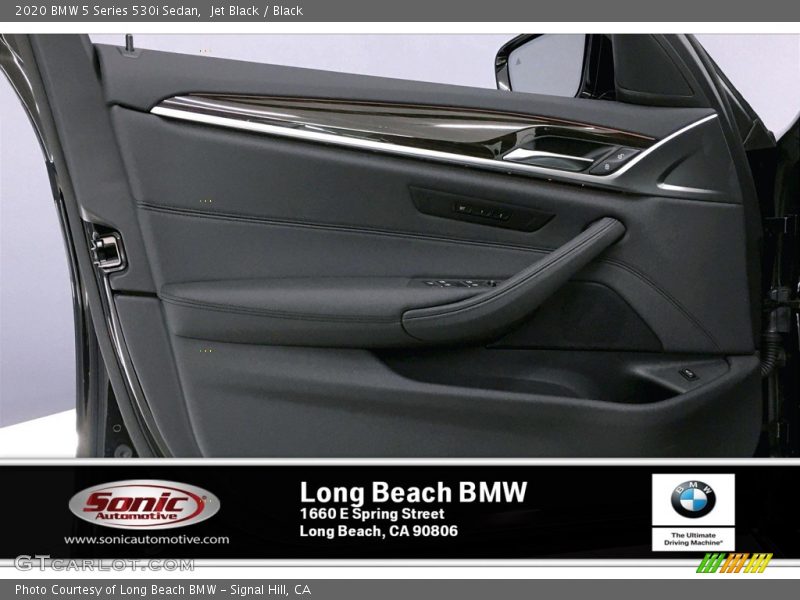 Jet Black / Black 2020 BMW 5 Series 530i Sedan