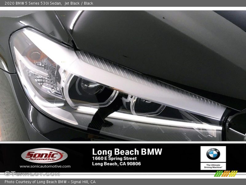 Jet Black / Black 2020 BMW 5 Series 530i Sedan