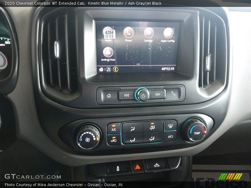 Kinetic Blue Metallic / Ash Gray/Jet Black 2020 Chevrolet Colorado WT Extended Cab