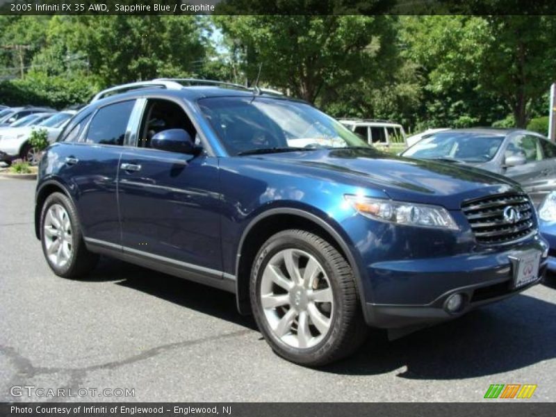 Sapphire Blue / Graphite 2005 Infiniti FX 35 AWD