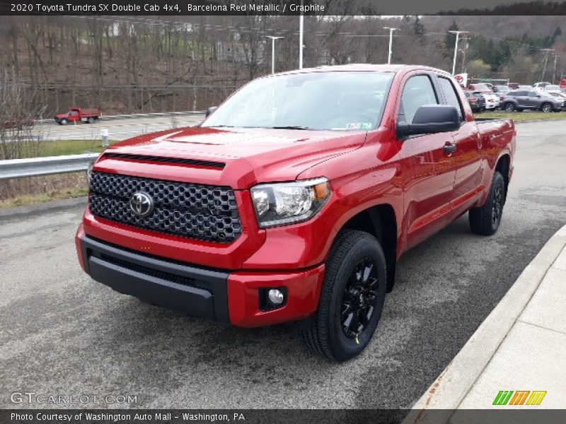 Barcelona Red Metallic / Graphite 2020 Toyota Tundra SX Double Cab 4x4