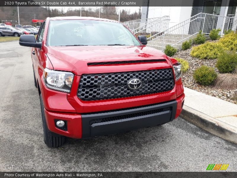 Barcelona Red Metallic / Graphite 2020 Toyota Tundra SX Double Cab 4x4