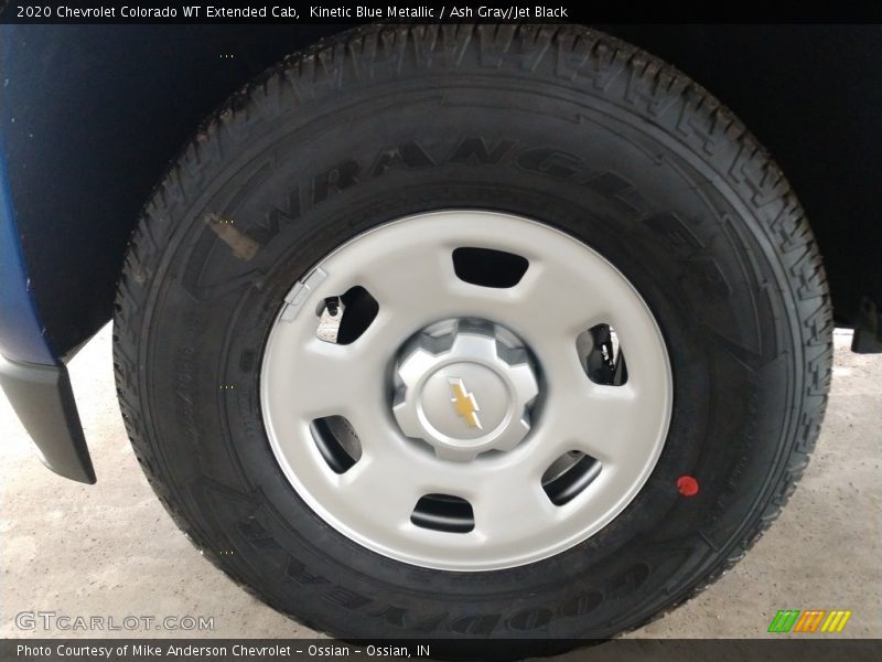 Kinetic Blue Metallic / Ash Gray/Jet Black 2020 Chevrolet Colorado WT Extended Cab