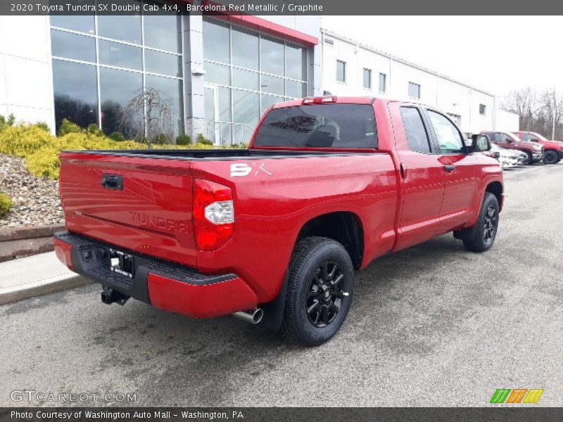Barcelona Red Metallic / Graphite 2020 Toyota Tundra SX Double Cab 4x4