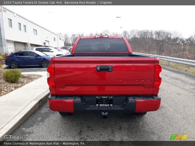 Barcelona Red Metallic / Graphite 2020 Toyota Tundra SX Double Cab 4x4