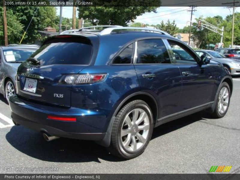 Sapphire Blue / Graphite 2005 Infiniti FX 35 AWD