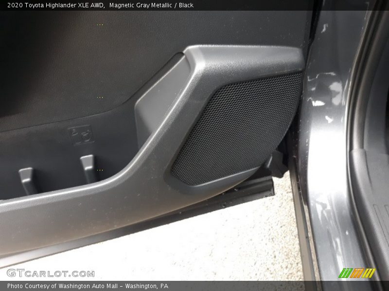 Magnetic Gray Metallic / Black 2020 Toyota Highlander XLE AWD