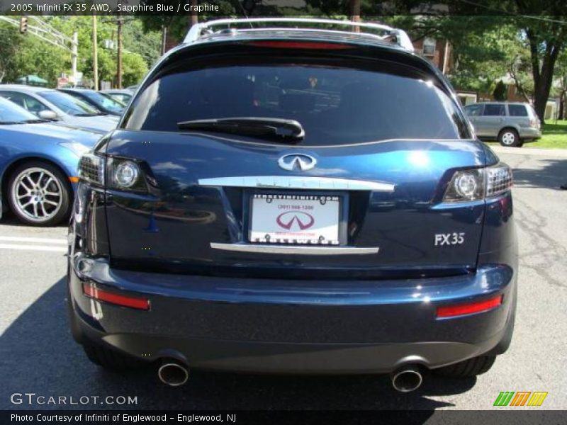 Sapphire Blue / Graphite 2005 Infiniti FX 35 AWD